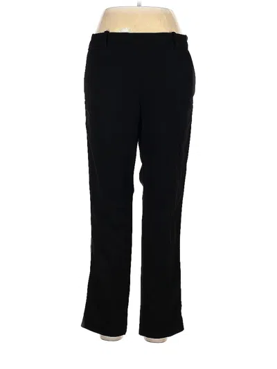 Pre-owned H&m Dress Pants In Black
