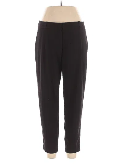 Pre-owned H&m Dress Pants In Black