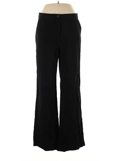 Pre-owned H&m Dress Pants In Black