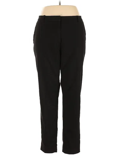 Pre-owned H&m Dress Pants In Black