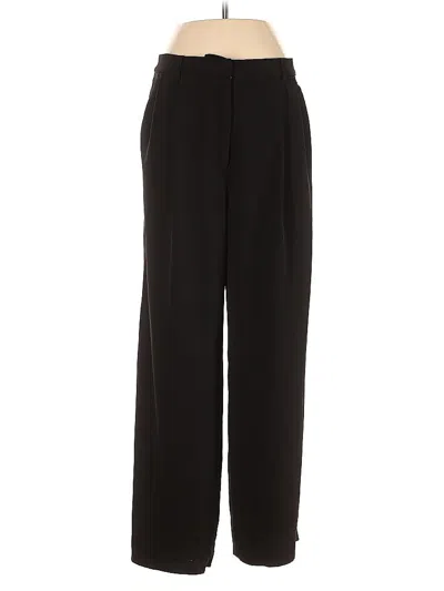 Pre-owned H&m Dress Pants In Black