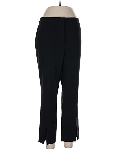 Pre-owned H&m Dress Pants In Black