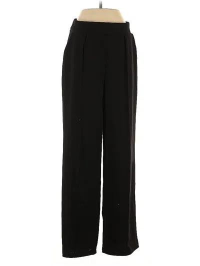 Pre-owned H&m Dress Pants In Black