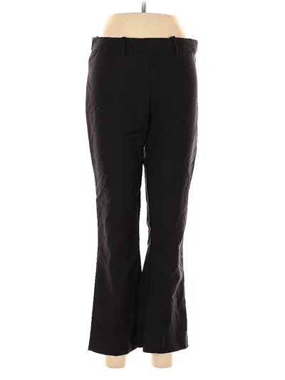 Pre-owned H&m Dress Pants In Black