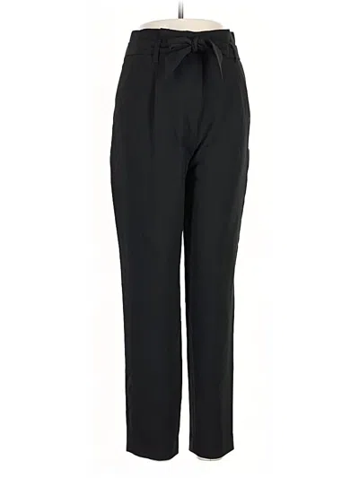 Pre-owned H&m Dress Pants In Black