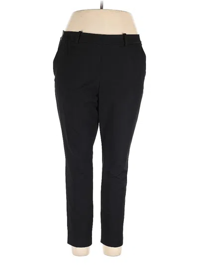 Pre-owned H&m Dress Pants In Black
