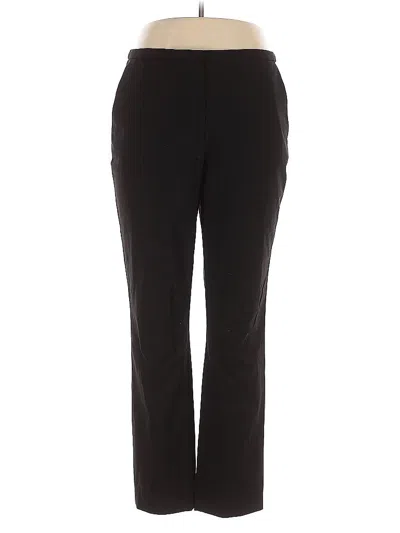 Pre-owned H&m Dress Pants In Black