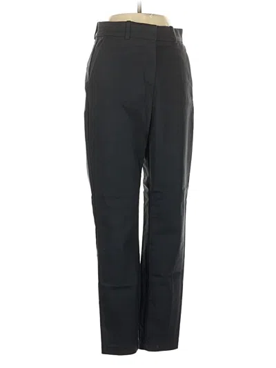 Pre-owned H&m Dress Pants In Black