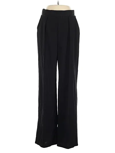 Pre-owned H&m Dress Pants In Black