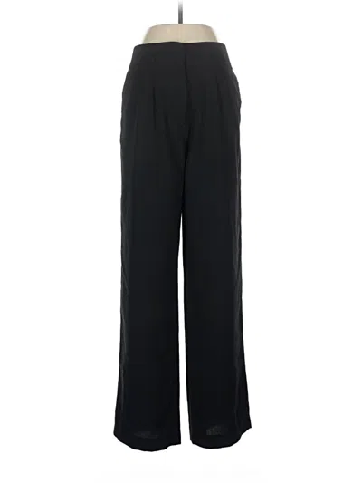 Pre-owned H&m Dress Pants In Black