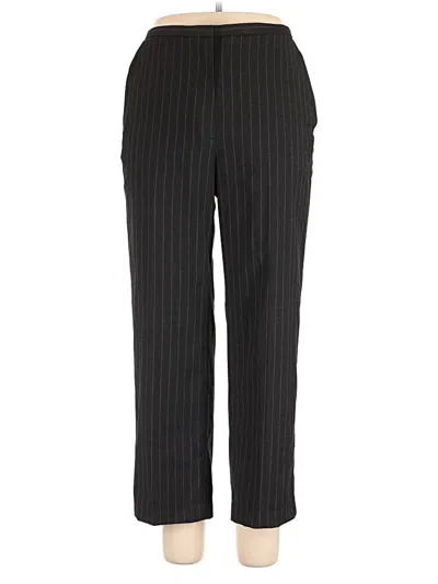 Pre-owned H&m Dress Pants In Black