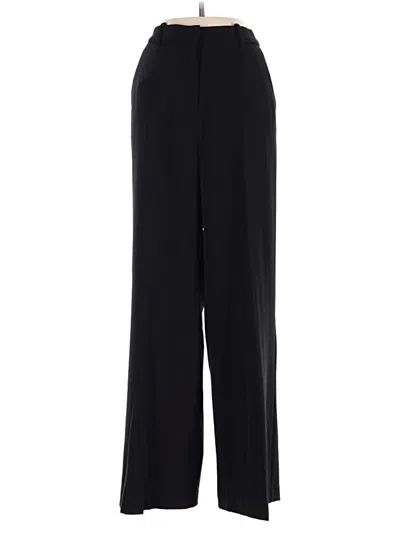 Pre-owned H&m Dress Pants In Black