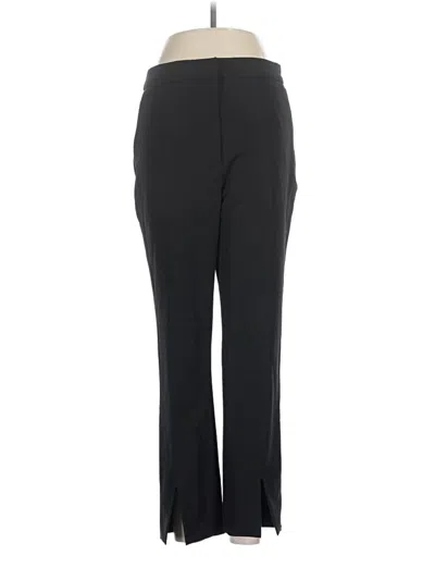 Pre-owned H&m Dress Pants In Black