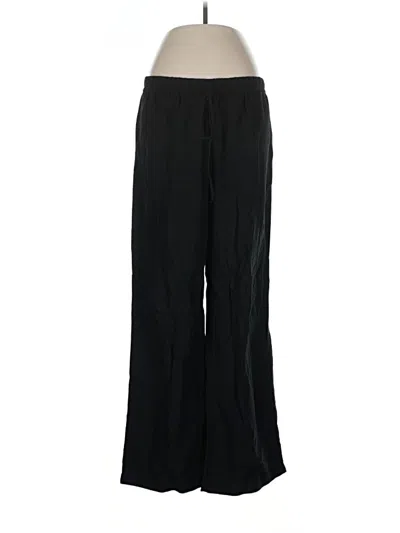 Pre-owned H&m Dress Pants In Black