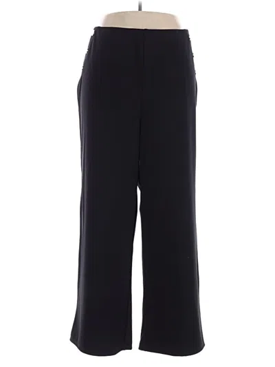 Pre-owned H&m Dress Pants In Black