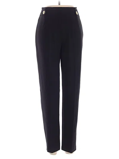 Pre-owned H&m Dress Pants In Black