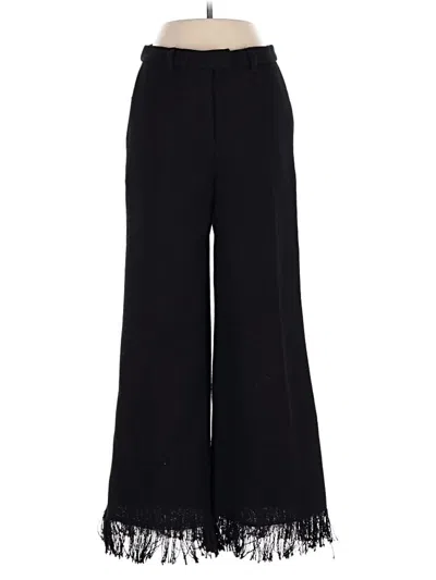 Pre-owned H&m Dress Pants In Black