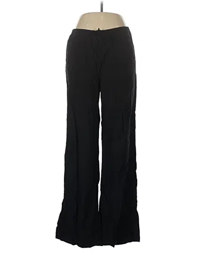 Pre-owned H&m Dress Pants In Black