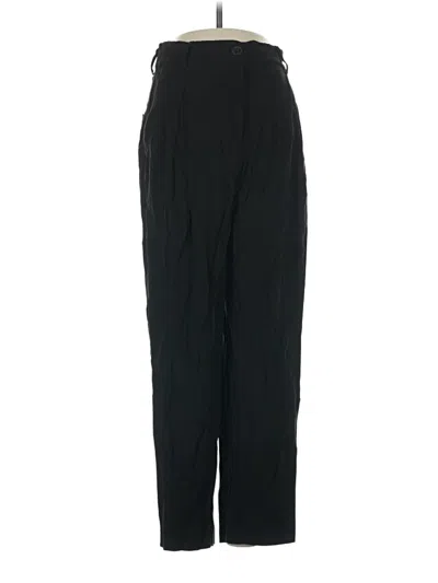 Pre-owned H&m Dress Pants In Black