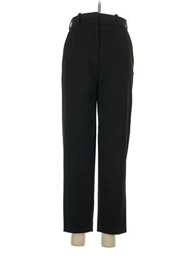 Pre-owned H&m Dress Pants In Black