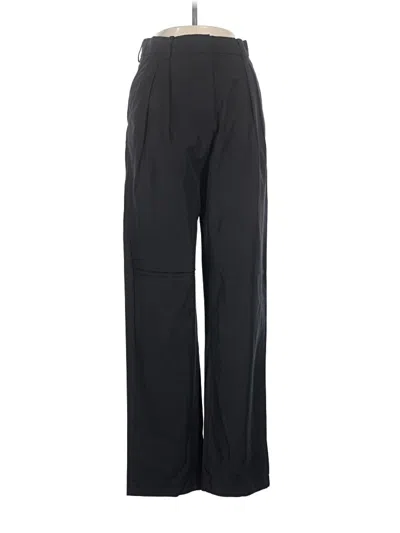 Pre-owned H&m Dress Pants In Black