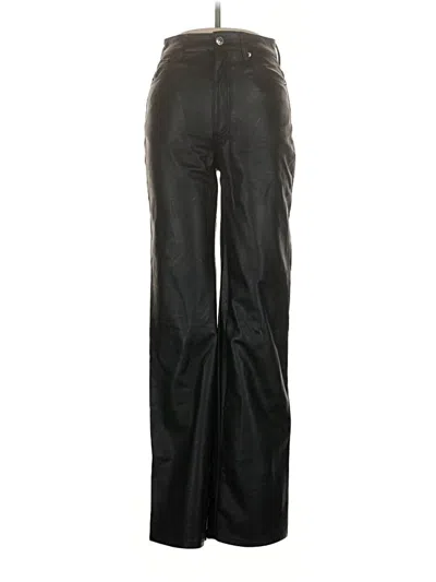 Pre-owned H&m Dress Pants In Black