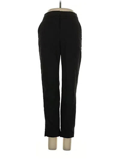 Pre-owned H&m Dress Pants In Black