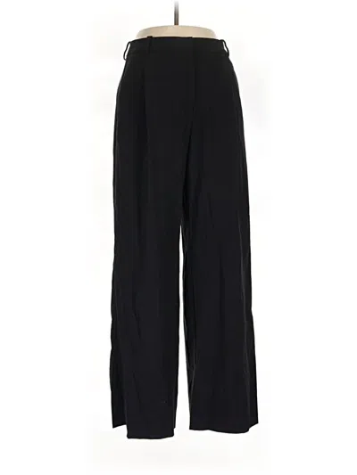 Pre-owned H&m Dress Pants In Black