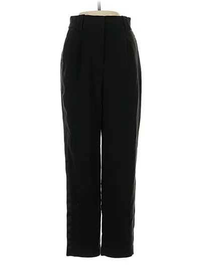 Pre-owned H&m Dress Pants In Black