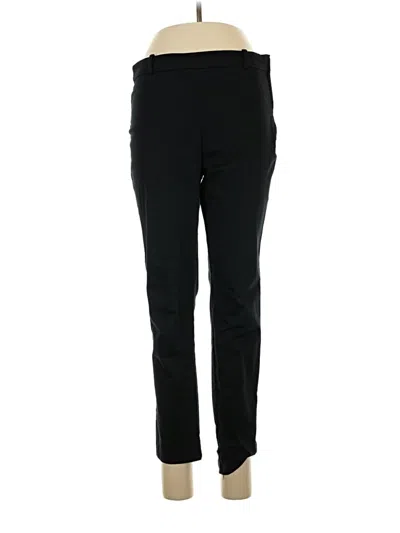 Pre-owned H&m Dress Pants In Black