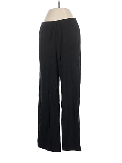 Pre-owned H&m Dress Pants In Black