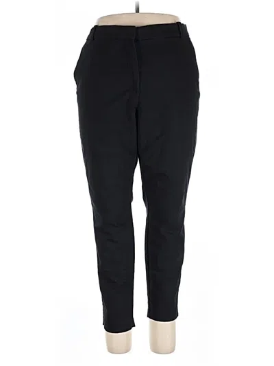 Pre-owned H&m Dress Pants In Black