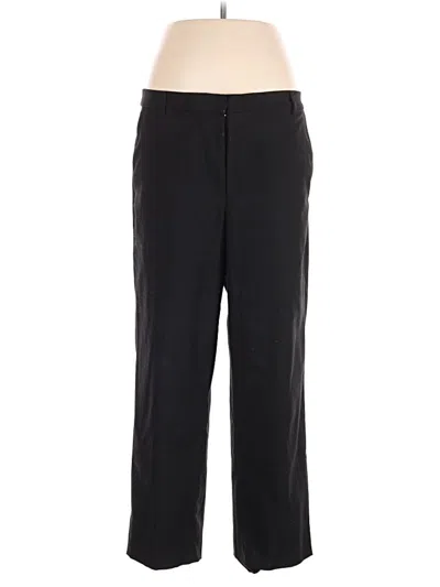 Pre-owned H&m Dress Pants In Black