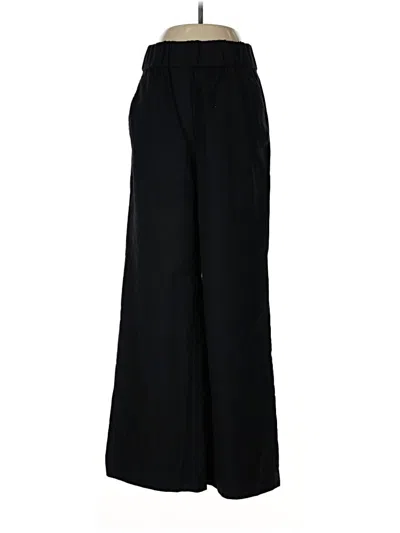 Pre-owned H&m Dress Pants In Black