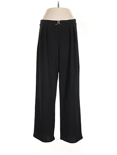 Pre-owned H&m Dress Pants In Black