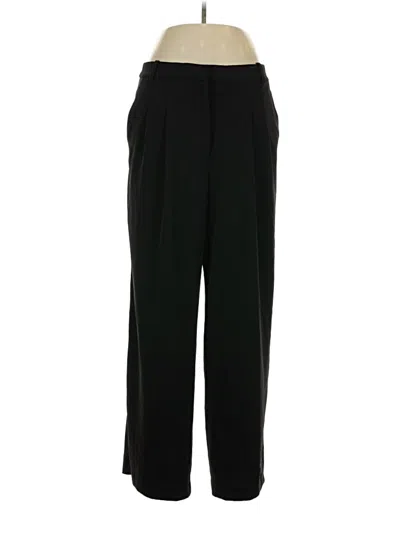Pre-owned H&m Dress Pants In Black