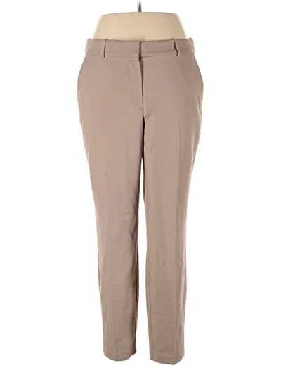 Pre-owned H&m Dress Pants In Brown