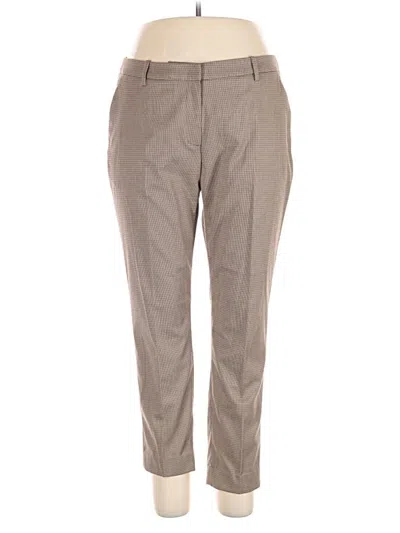 Pre-owned H&m Dress Pants In Brown