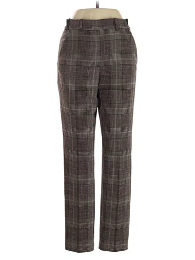 Pre-owned H&m Dress Pants In Brown