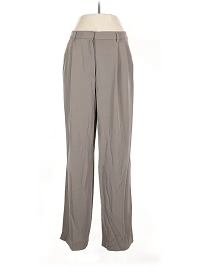 Pre-owned H&m Dress Pants In Gray