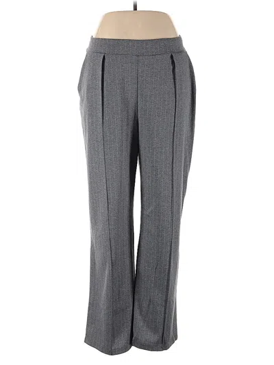 Pre-owned H&m Dress Pants In Gray