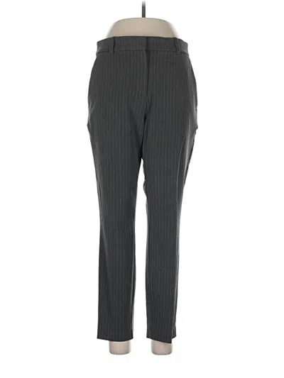 Pre-owned H&m Dress Pants In Gray