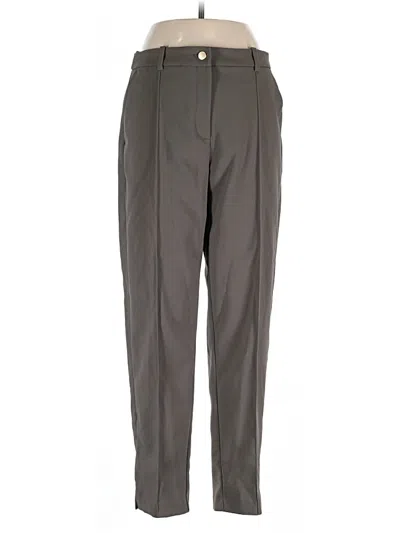 Pre-owned H&m Dress Pants In Gray