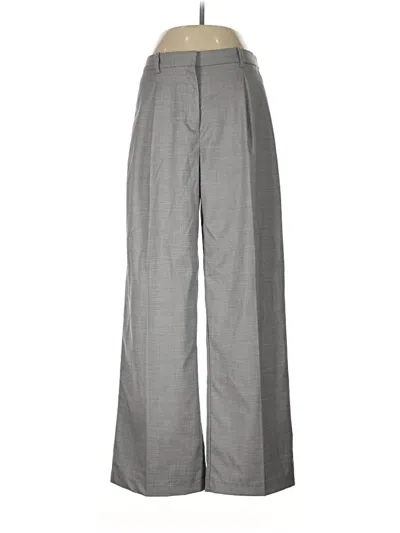 Pre-owned H&m Dress Pants In Gray