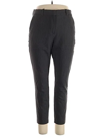 Pre-owned H&m Dress Pants In Gray