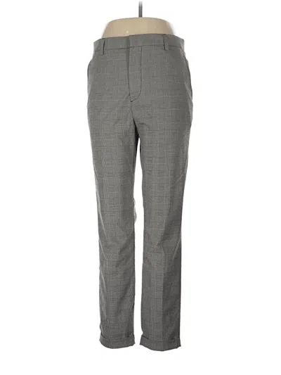 Pre-owned H&m Dress Pants In Gray