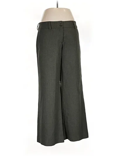 Pre-owned H&m Dress Pants In Green
