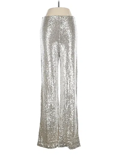 Pre-owned H&m Dress Pants In Silver