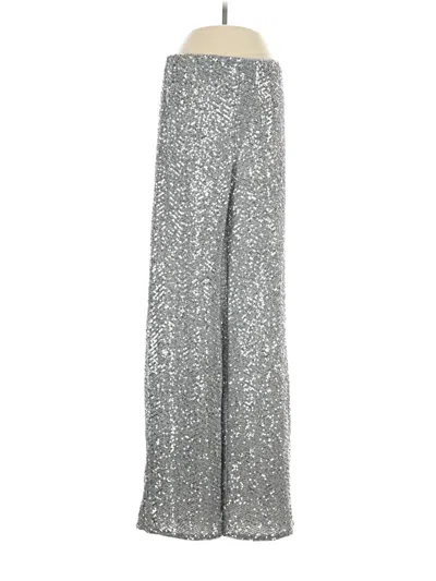 H&m Dress Pants In Silver