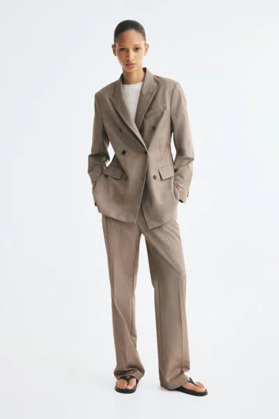 H&m Dress Pants In Taupe